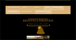 Desktop Screenshot of ebonyscatprincess.com