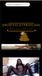 Mobile Screenshot of ebonyscatprincess.com